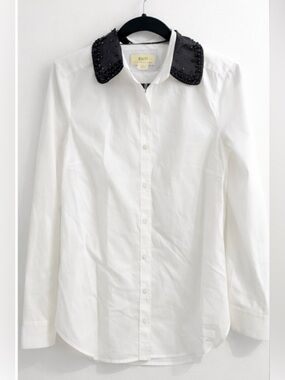 Maeve Embellished Collar
Button-Down Blouse NWT XS
Anthropologie